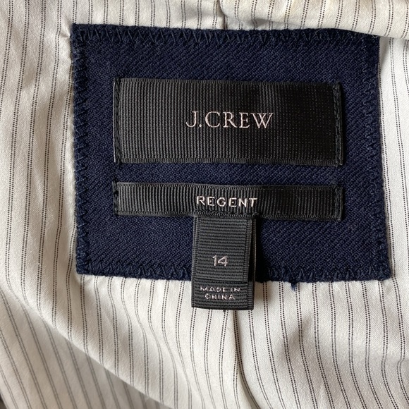 J.Crew Navy Regent Blazer - Picture 3 of 4